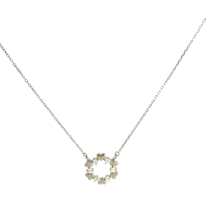 Elegant Floral Pendant Necklace