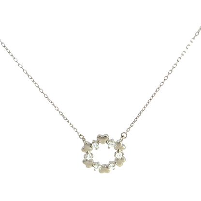 Elegant Floral Pendant Necklace