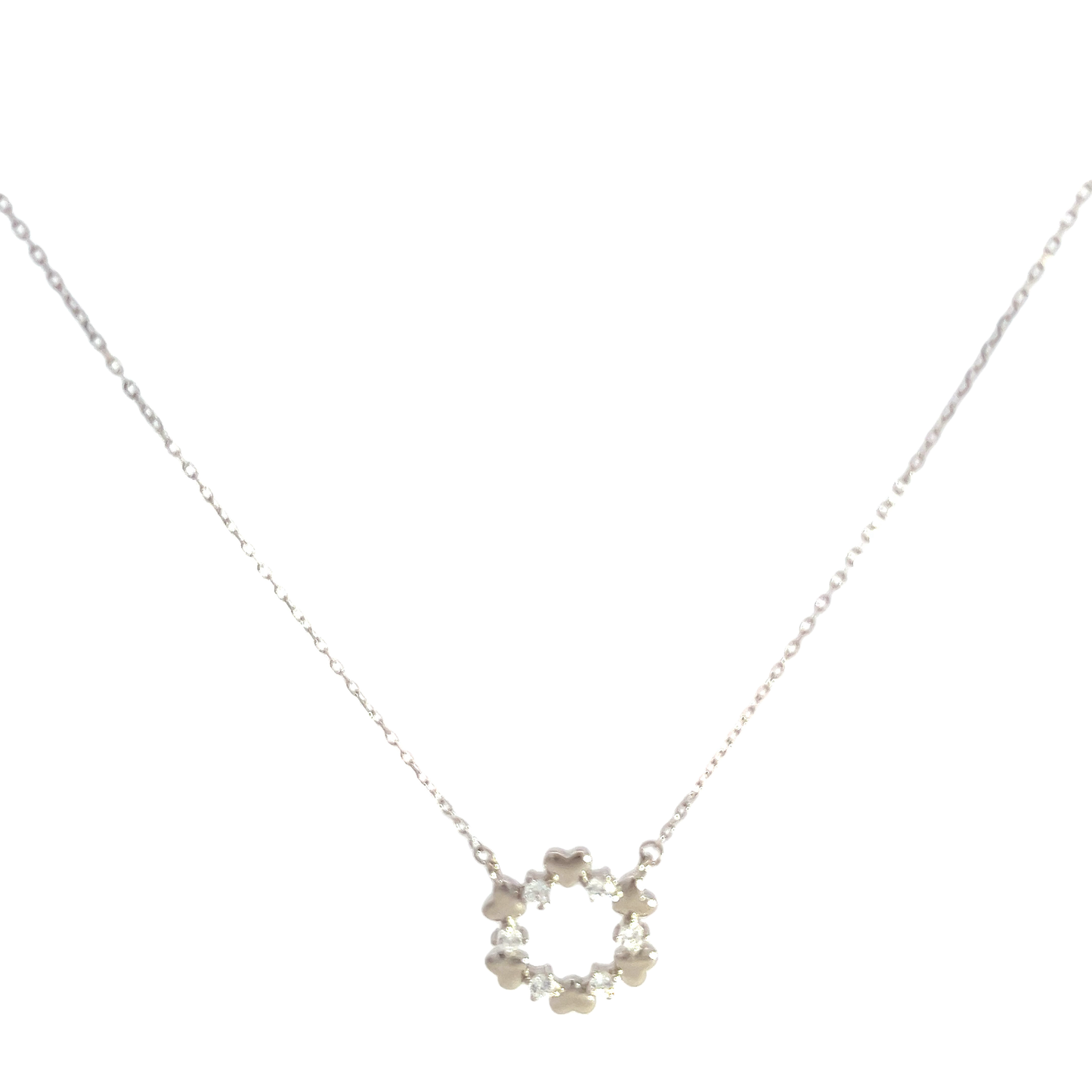 Elegant Floral Pendant Necklace