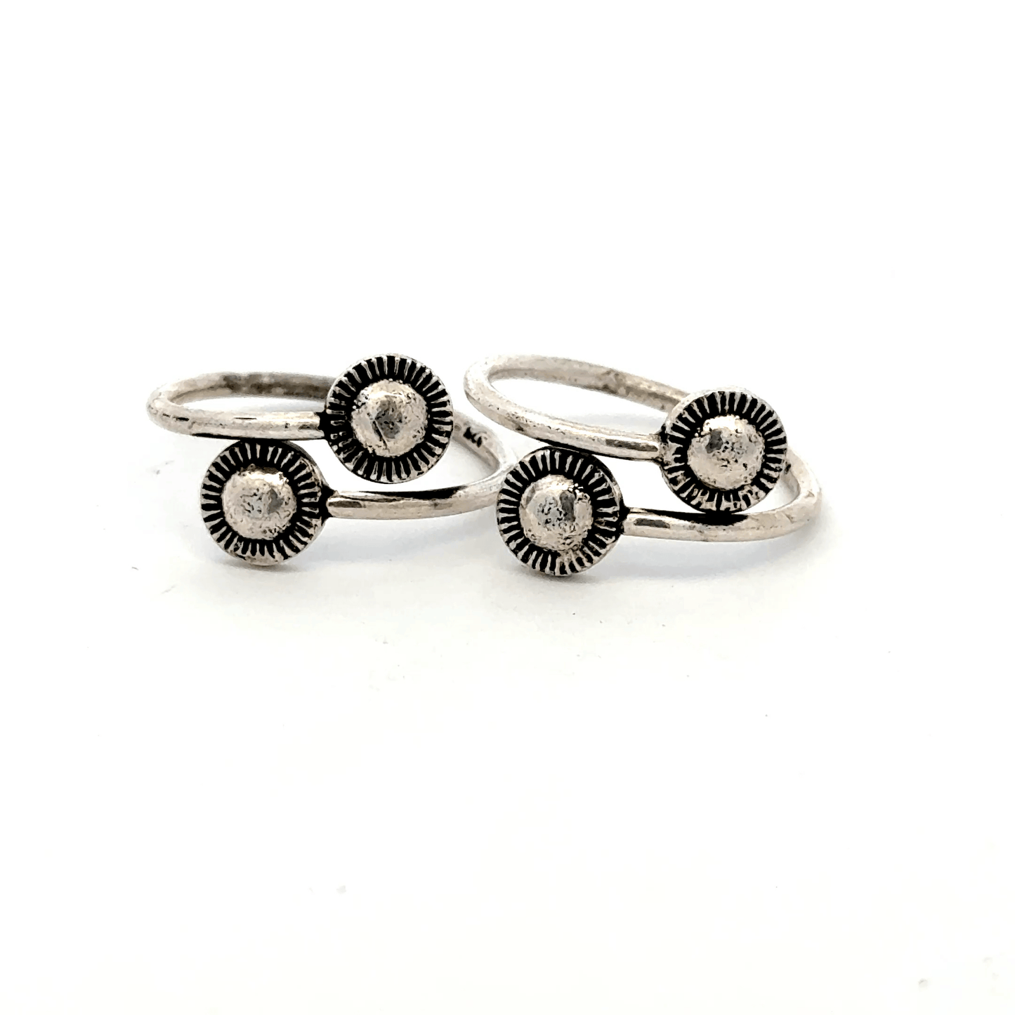 Antique Ball Toe Rings