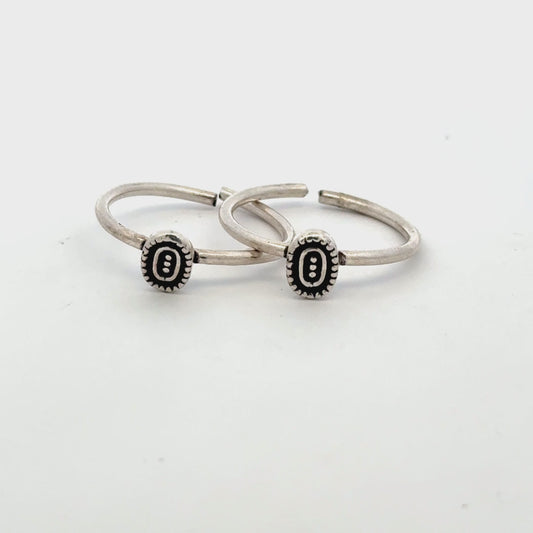 Antique Semi circle Toe Rings