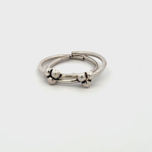 Antique Balls Toe Ring